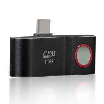CEM T-09F מצלמה תרמית, אנדרואיד USB-CMicroUSB, מצלמת אינפרא-אדום תרמי lmager עבור התעשייה